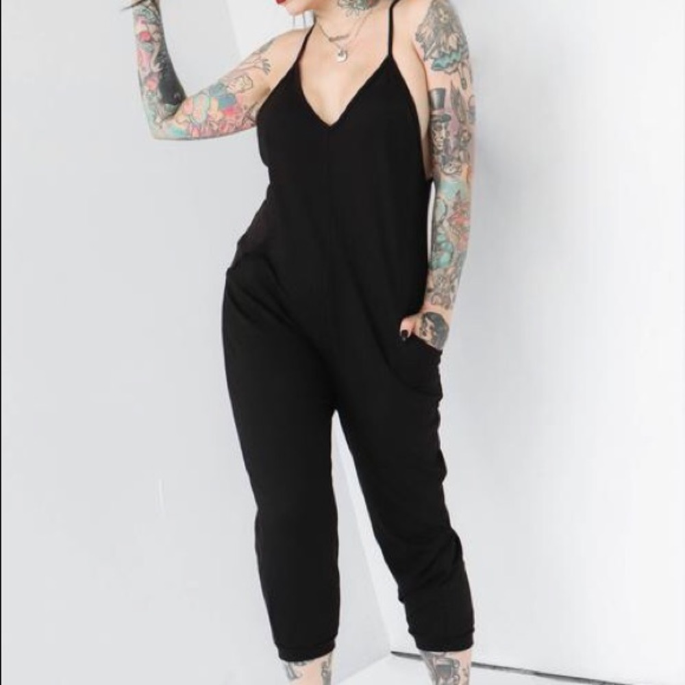 FOXBLOOD Luna Racerback Jumpsuit